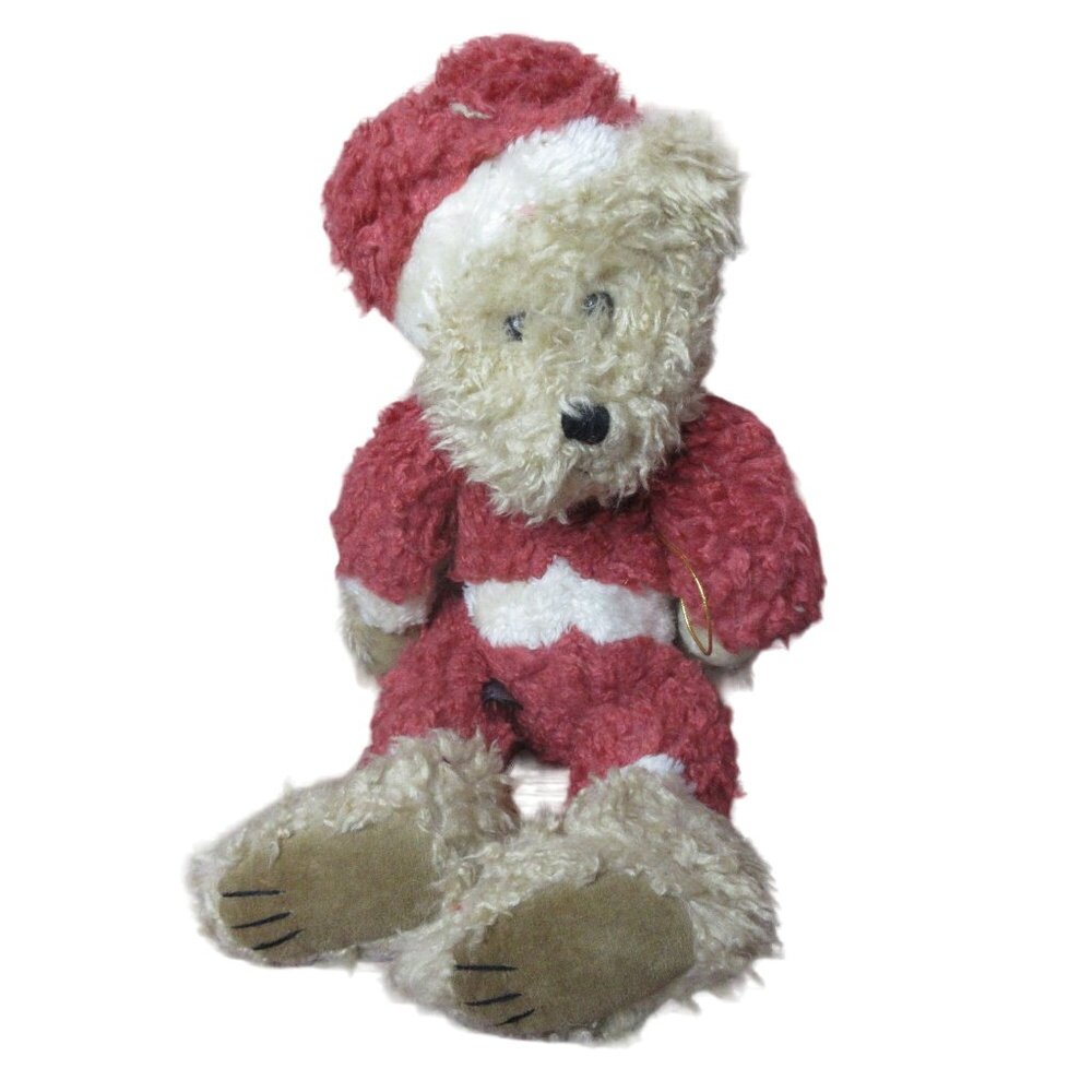 Boyd's Bears J.B. Bean Sandy Claus 17" Plush Bear In Santa Suit Christmas